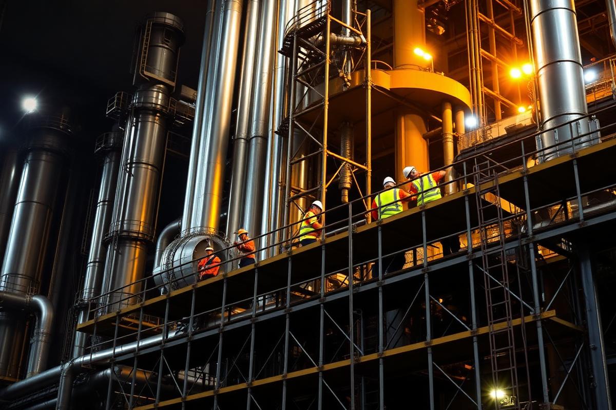 Industrial Scaffolding example